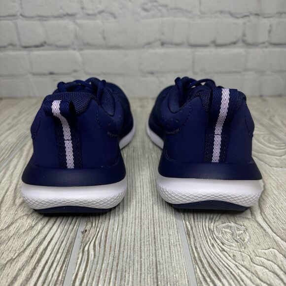 Under Armour Charged Assert 10 Running Shoes Womens 7.5 Blue 3026179-501 New - Picture 5 of 8